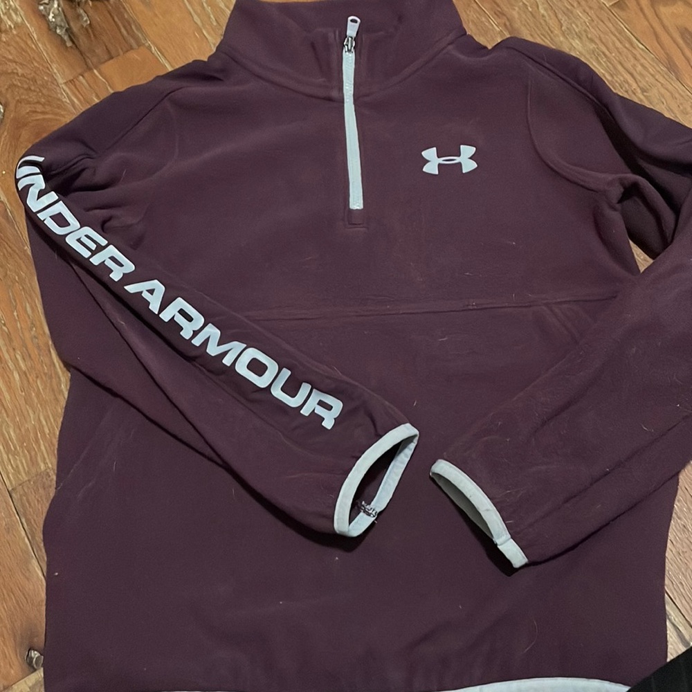 Maroon Under Armour Hoodie